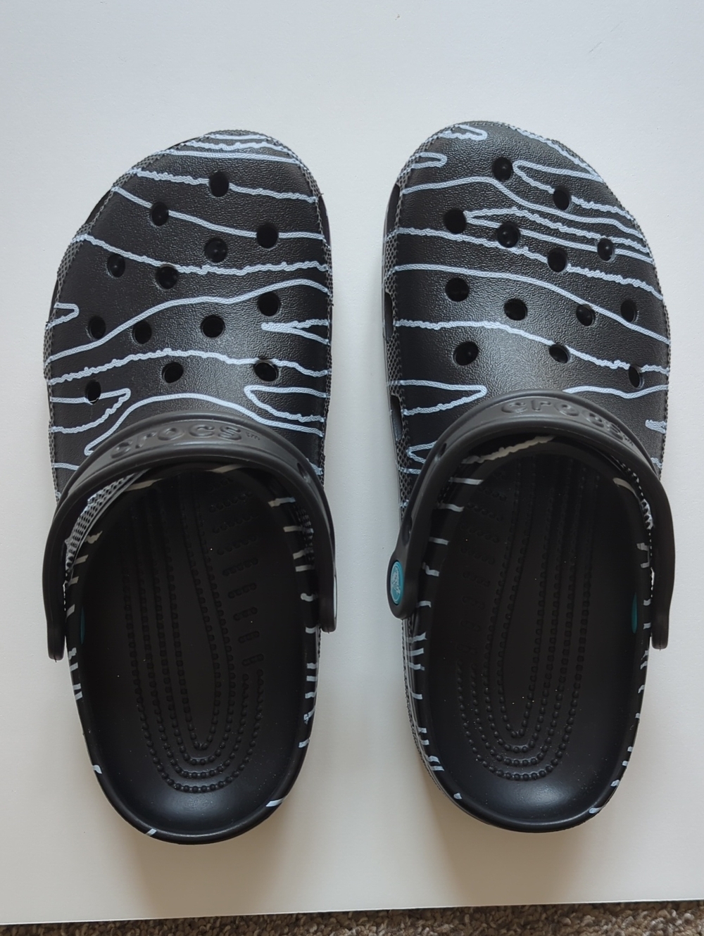 Ron English X Crocs Limited Edition Party Animal Zebra Clog